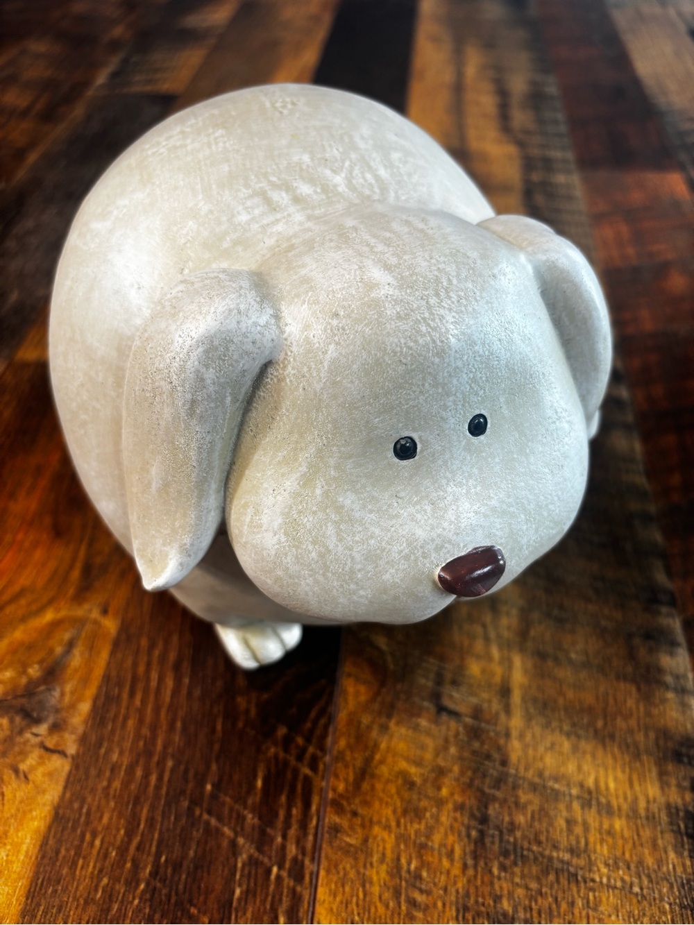 Pudgy Pal Dog Statue by Roman, Inc Beige Indoor/outdoor decor 6.25x8x5.5
